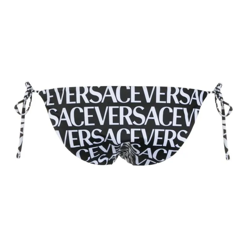 VERSACE Print Swim Slip 'Black/White'-1
