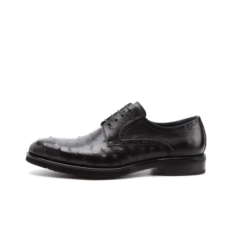 Satchi Dress Shoes Men Low Top Black-0