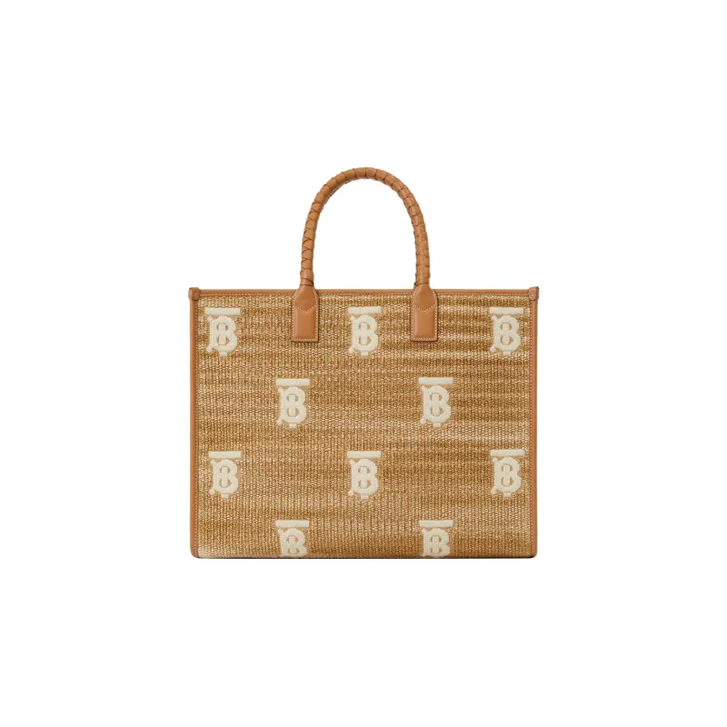 Burberry Medium Freya Tote Natural-0