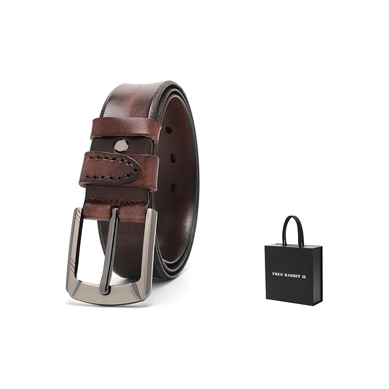 FREE RABBITⅡ Leather Belts Men-5
