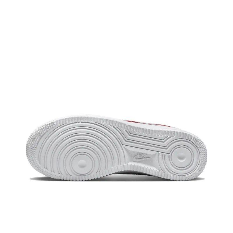 Nike Air Force 1 Low '07 Essential White Mystic Red Gingham Women's-5