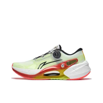 LiNing Furious Rider 7.0 PRO Breathable Low Top Casual Running Shoes Men's White Green Yellow