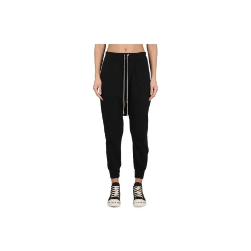 Rick Owens DRKSHDW Knitted Sweatpants Women's Black