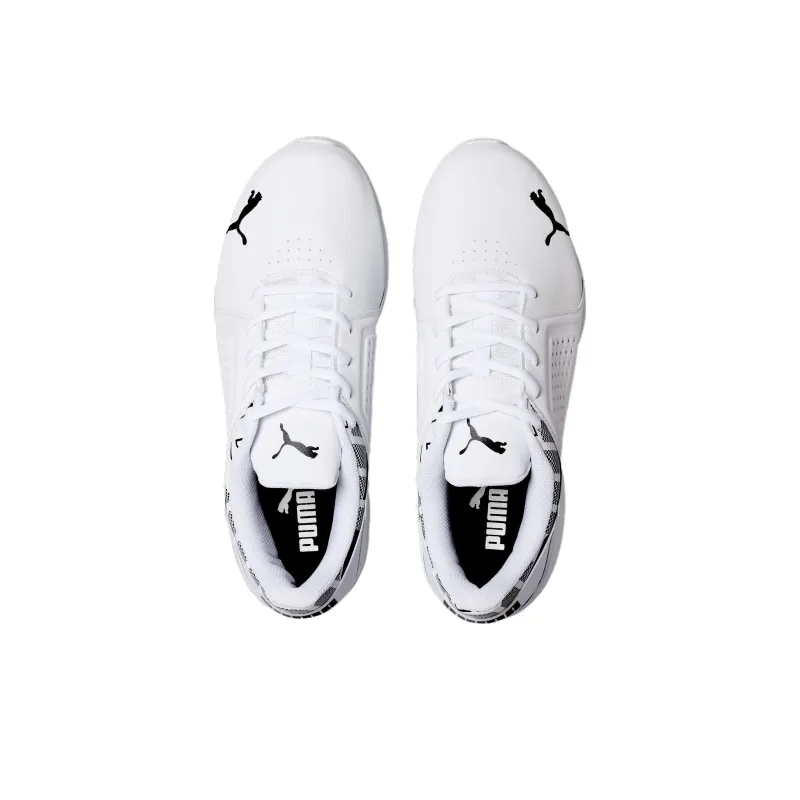 PUMA Viz Runner Repeat Wide 'White Black'-3