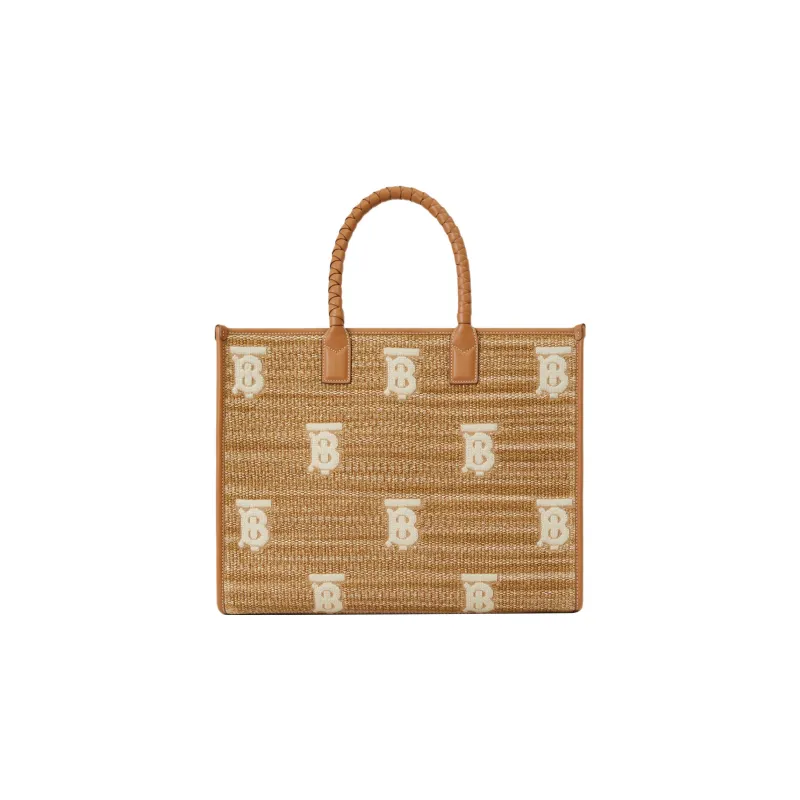 Burberry Medium Freya Tote Natural-2