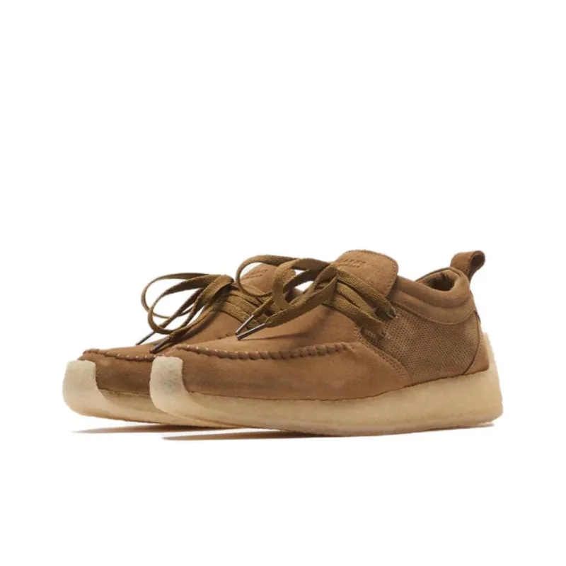 Ronnie Fieg x Clarks Casual Leather Shoes Men's Dark Khaki-1