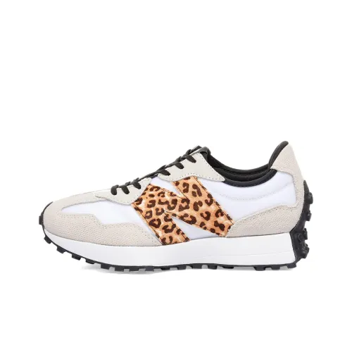 New Balance 327 White Leopard Women's