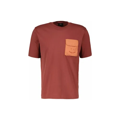 PS By Paul Smith T-Shirts Men Chestnut Brown