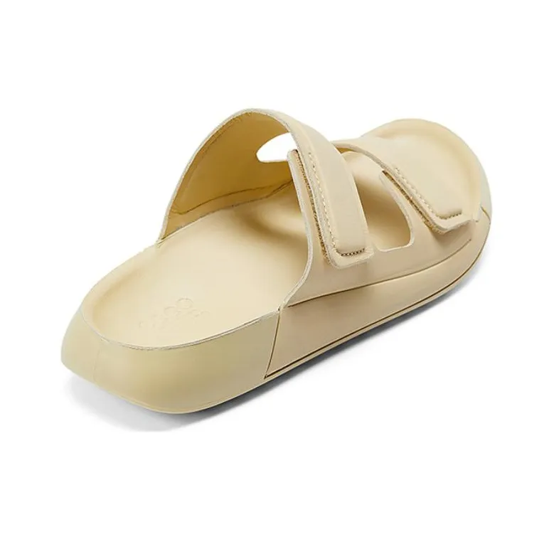 Ecco Stylish Sandals Women's Straw Yellow-2