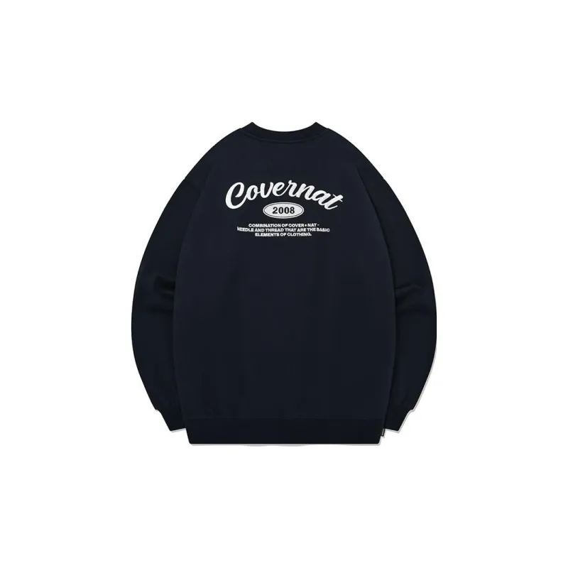 COVERNAT Sweatshirts Unisex Navy-1