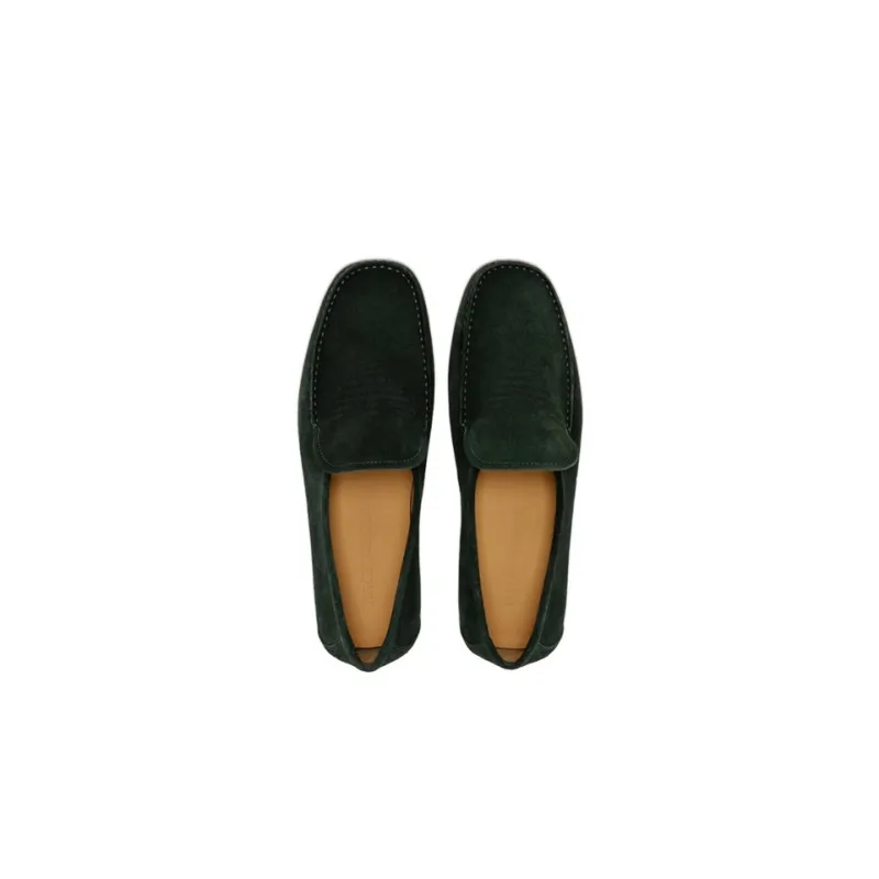 EMPORIO ARMANI Loafers Men's Dark Green-4