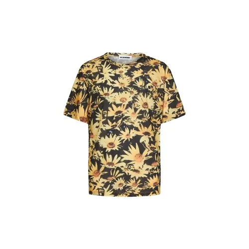 JIL SANDER Sunflower-print Cotton T-shirt