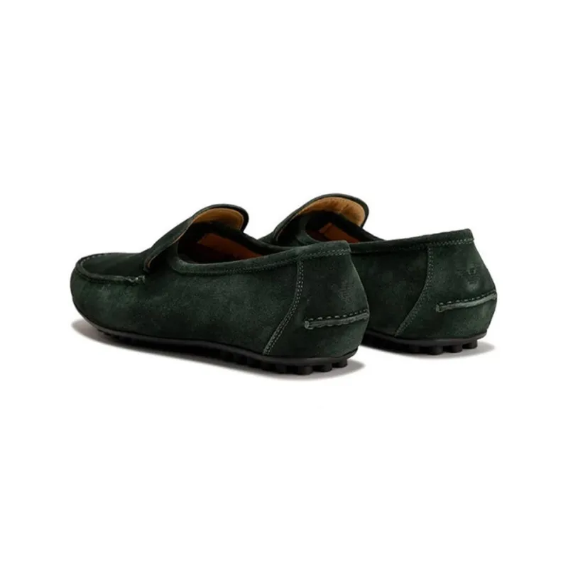 EMPORIO ARMANI Loafers Men's Dark Green-3