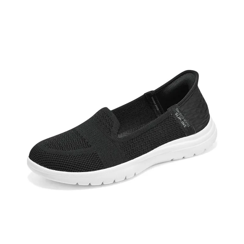 Skechers On The Go Flex Serene Slip Ins 'Black White' Women's-2