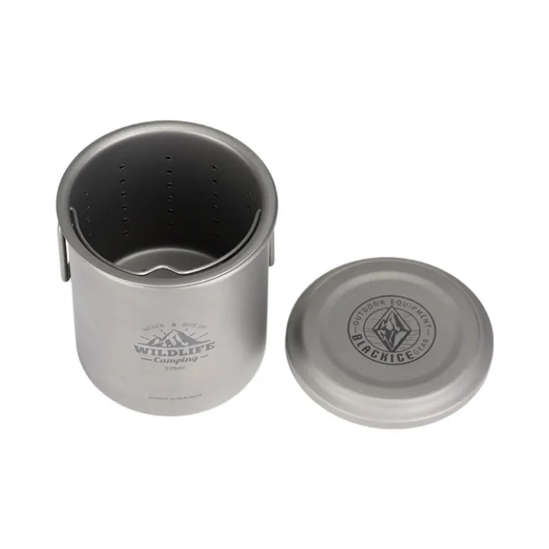 BLACKICE Outdoor Water Equipment Outdoor Water Sports Equipment Set 45-375ml Pure Titanium-1