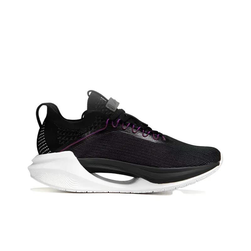 LiNing Jueying Essential BOOM Technology Anti Slip And Wear Resistant Breathable Low Top Running Shoes Men's Black-1