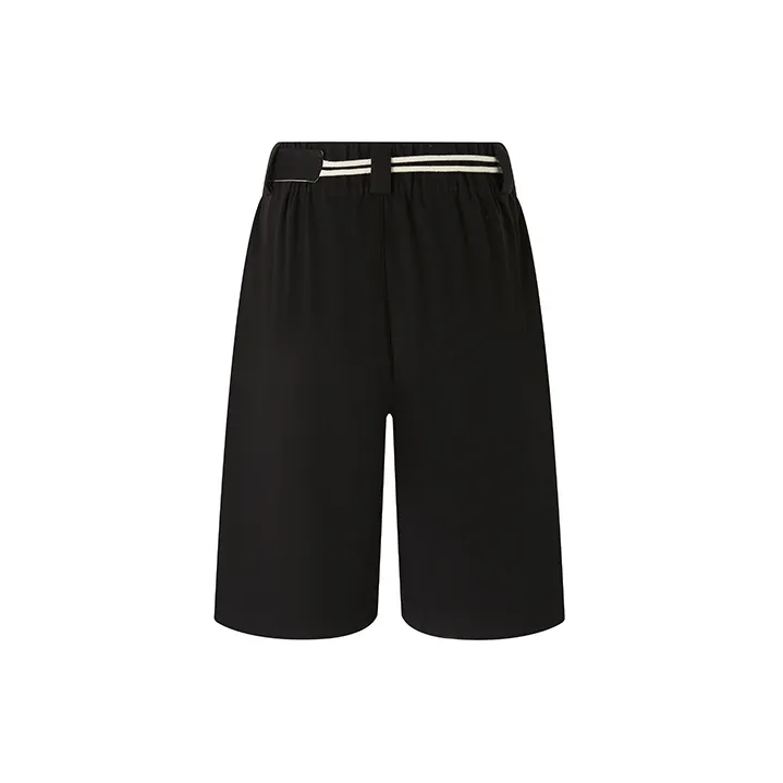 Organic Emotion Cargo Shorts Unisex Black-1