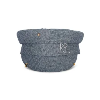RUSLAN BAGINSKIY Embroidered logo Paperboy Cap