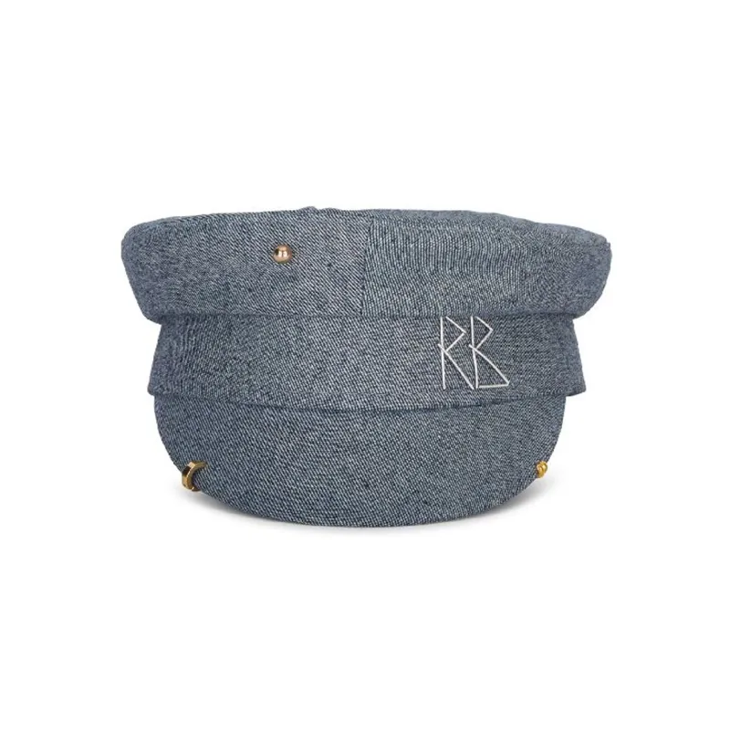 RUSLAN BAGINSKIY Embroidered logo Paperboy Cap-0