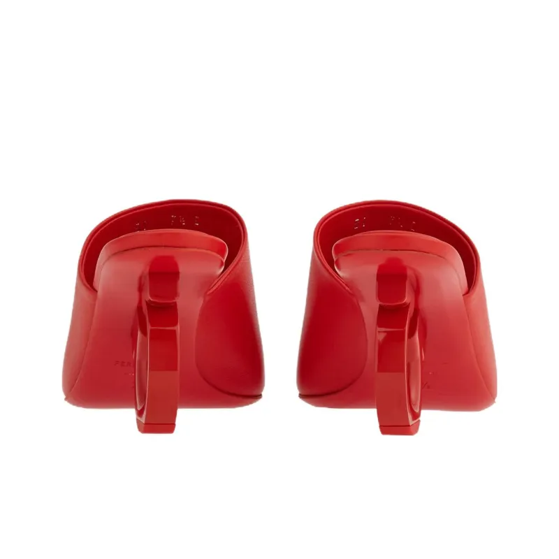 FERRAGAMO 70mm Open-toe Sculpted-heel Mules-4
