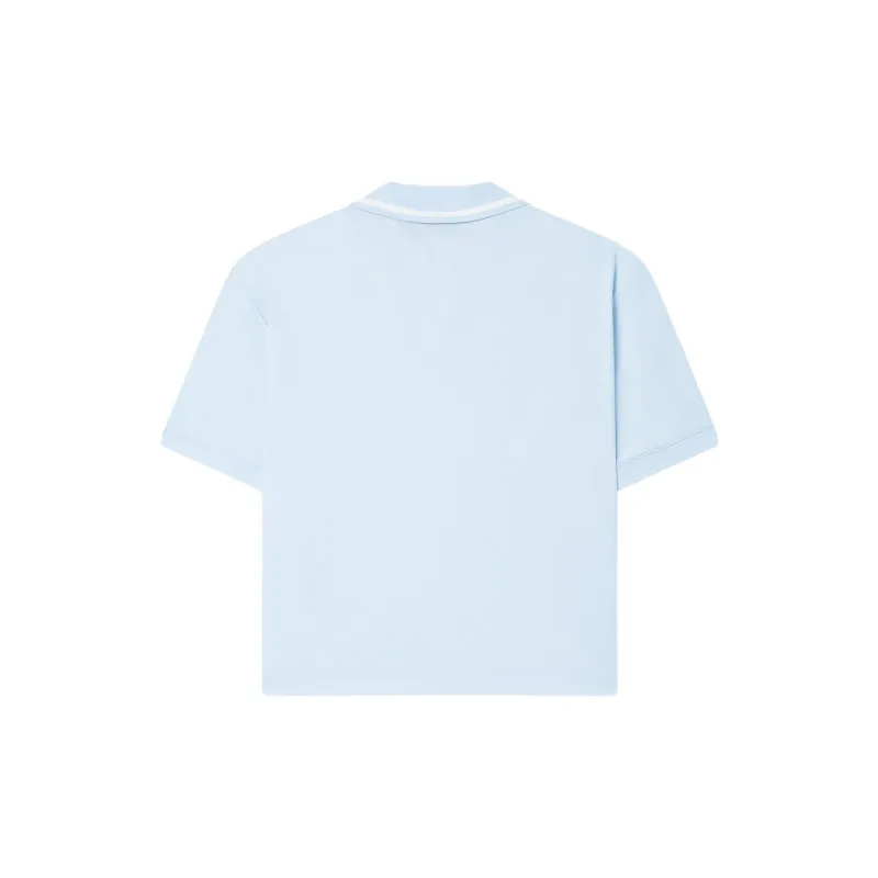 FILA Polo Shirts Women's Dusty Aqua Blue-1