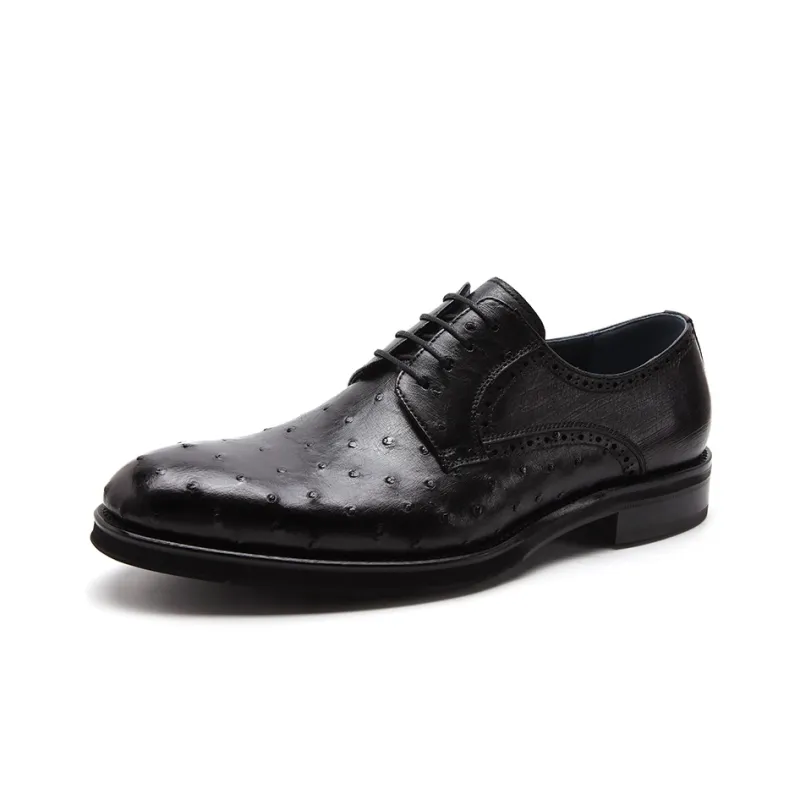 Satchi Dress Shoes Men Low Top Black-1