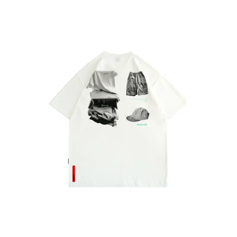 BLUELANDINC T-Shirts Women's White-1