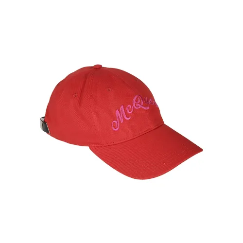 Alexander McQueen Baseball Caps Men Red