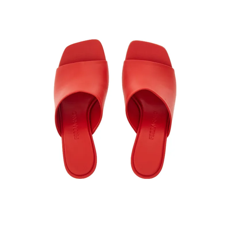 FERRAGAMO 70mm Open-toe Sculpted-heel Mules-3