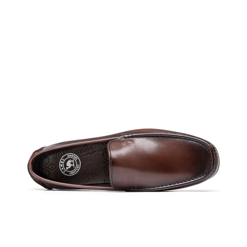 CAMEL Leather Shoes Men's Brown-2