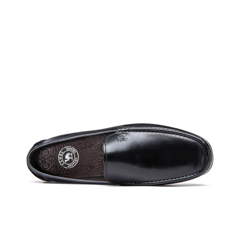 CAMEL Business Leather Shoes Men's Black-2