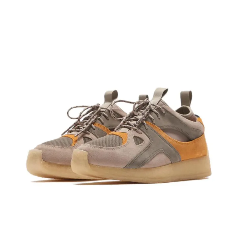 Ronnie Fieg x Clarks Low-Top Sports Casual Shoes Men's Light Gray-1