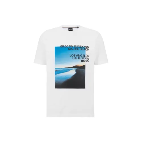 HUGO BOSS T-Shirts Men White