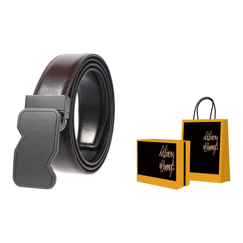 ALIEN BANG Leather Belts Men-6