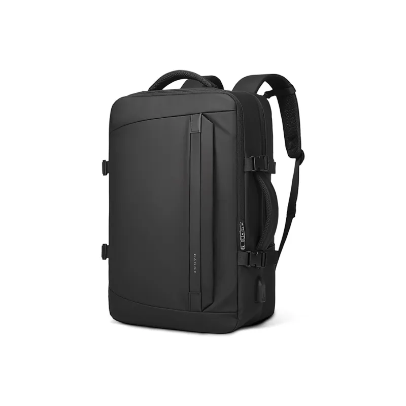 BANGE Oxford Laptop Backpack Large Size Men's Black-1