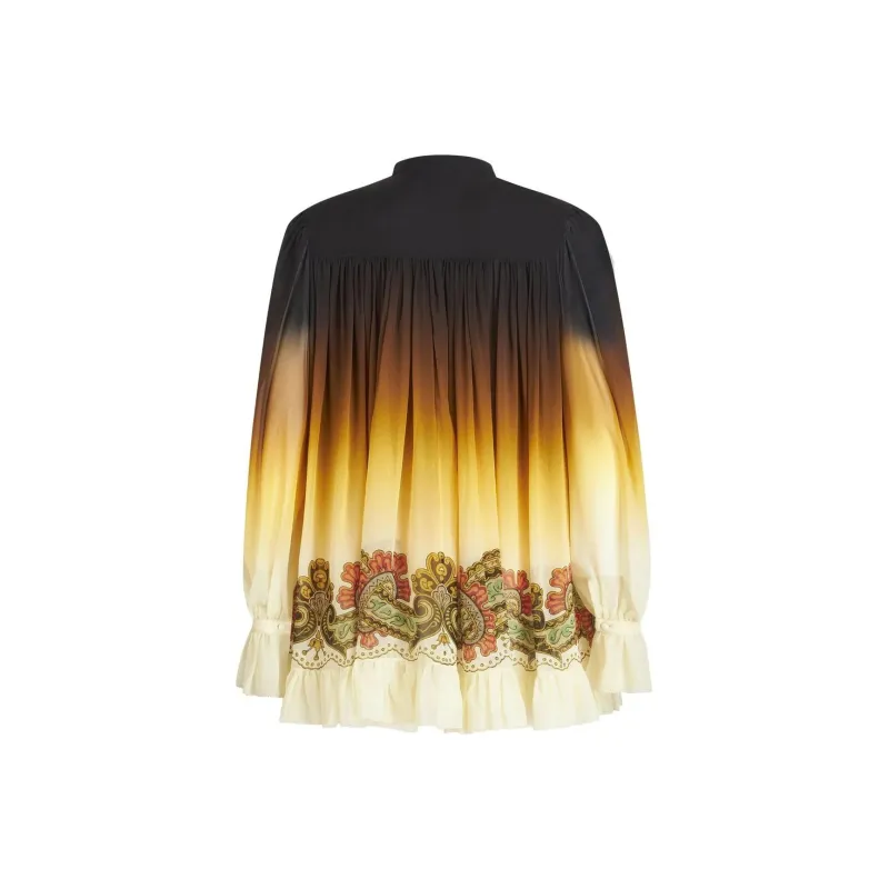 ETRO Ornamental Print Ombré Dress-1