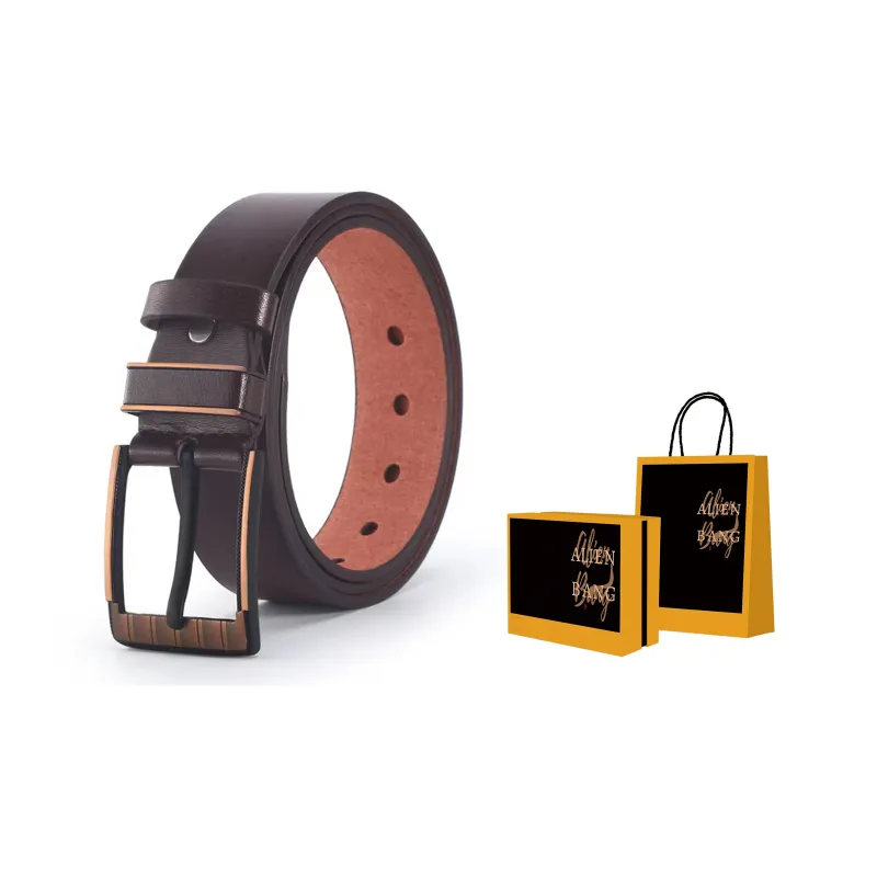ALIEN BANG Leather Belts Unisex-3