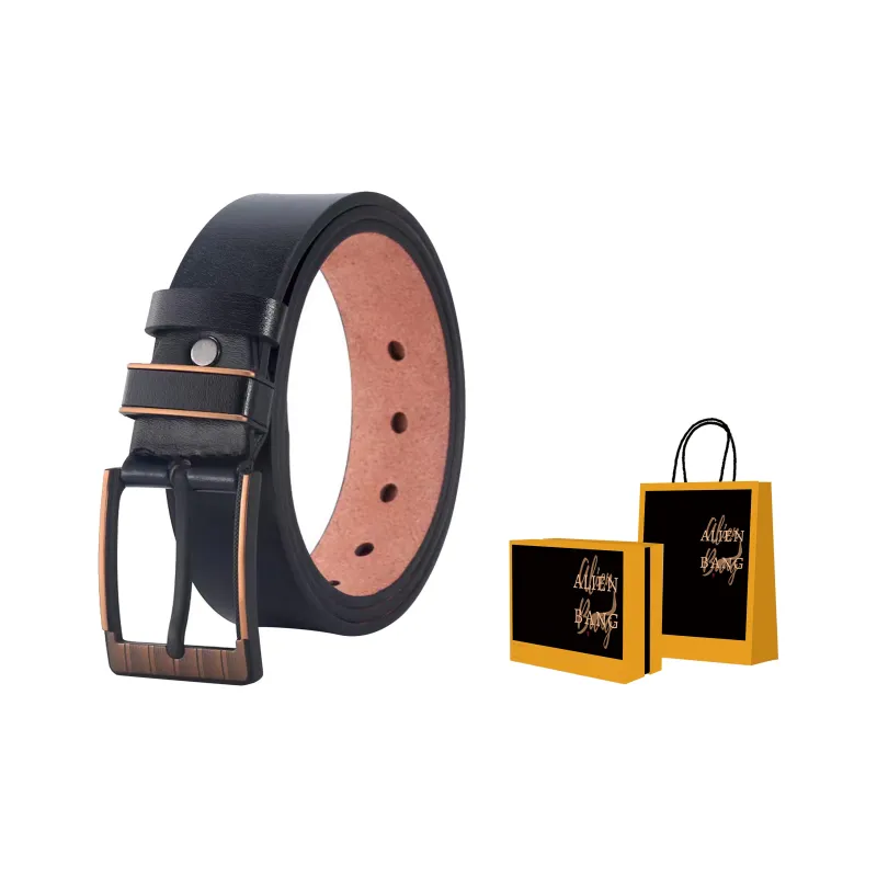 ALIEN BANG Leather Belts Unisex-2