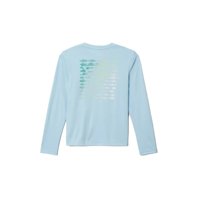 Columbia T-Shirts Kids Spring Blue-1