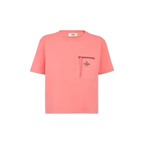 FENDI T-Shirts Women's Pink