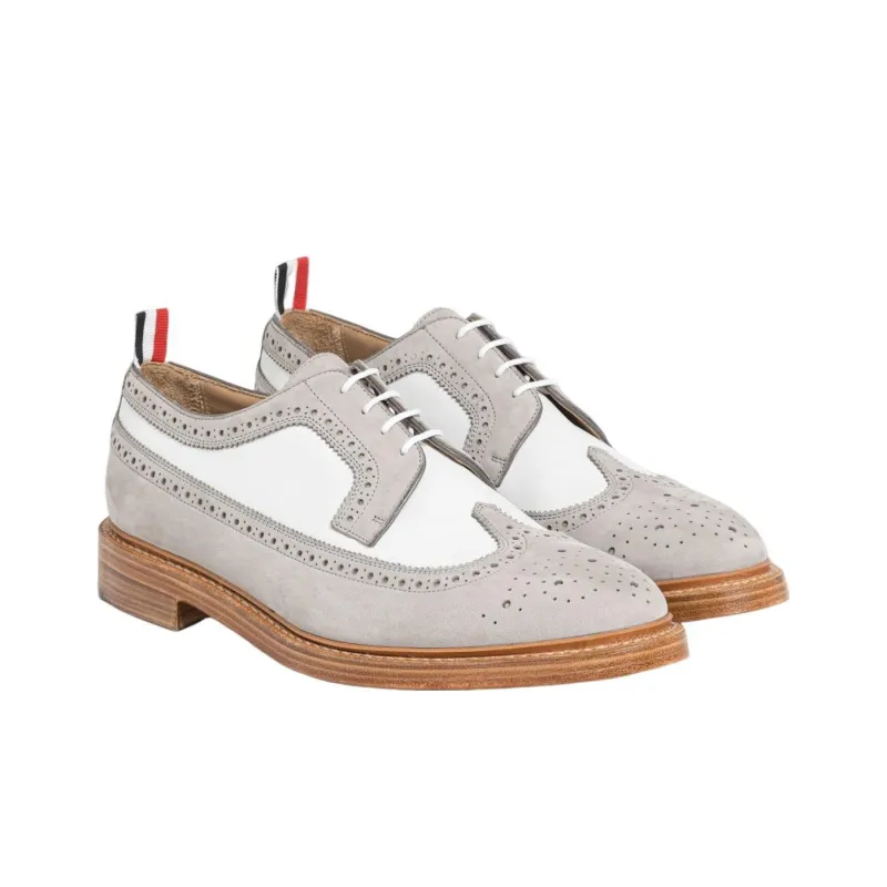 THOM BROWNE Longwing Spectator Brogues-2