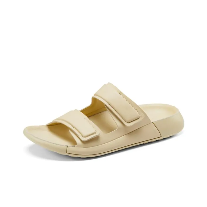 Ecco Stylish Sandals Women's Straw Yellow-1