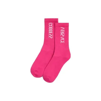 VERSACE Goddess Intarsia logo Socks