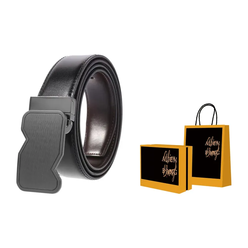 ALIEN BANG Leather Belts Men-5