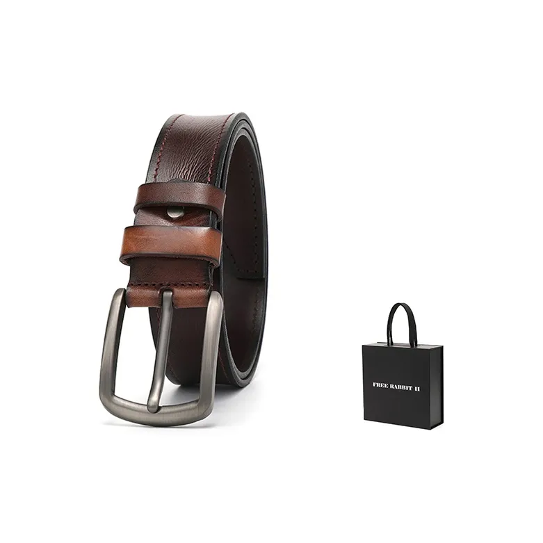 FREE RABBITⅡ Leather Belts Men-4