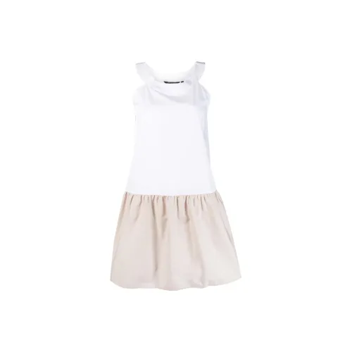 ARMANI EXCHANGE Sleeveless Dresses Women's Beige