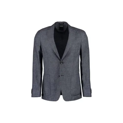 Ermenegildo Zegna Business Suits Men Blue