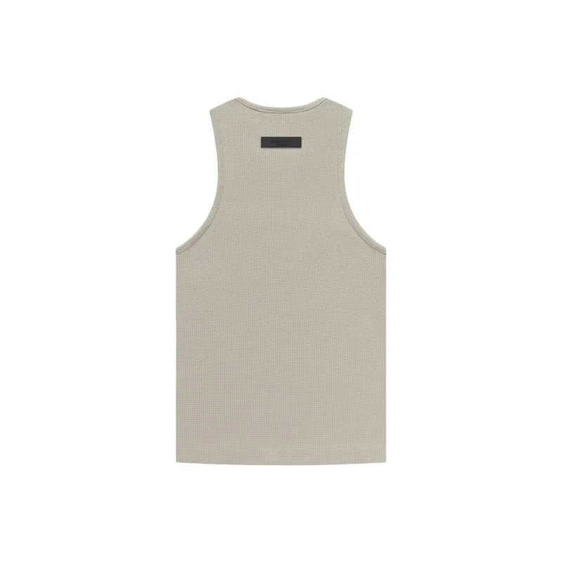 Fear Of God Essentials Waffle Tank 'Seal'-1
