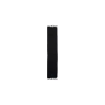 Vivienne Westwood Embroidered Knit Scarves Unisex Black