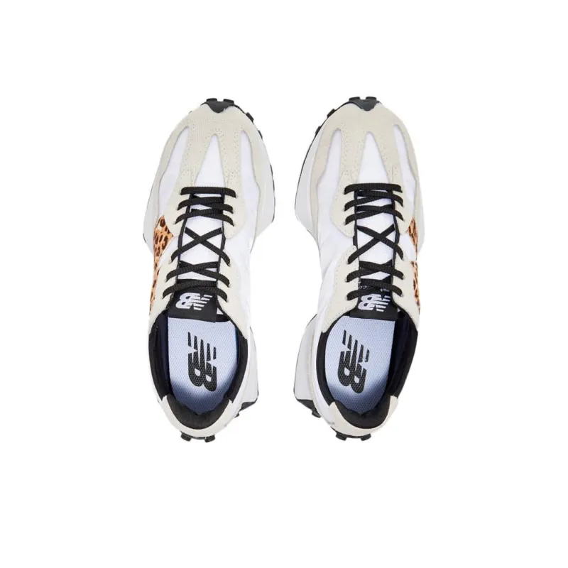 New Balance 327 White Leopard Women's-2